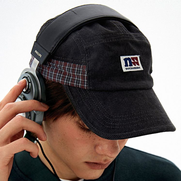 23A030GRYM Кепка NOTHOMME 5panel, серый темный