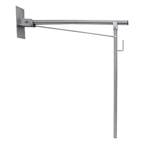 Поручень откидной 780 мм нерж. сталь NOFER 15062.S матовый