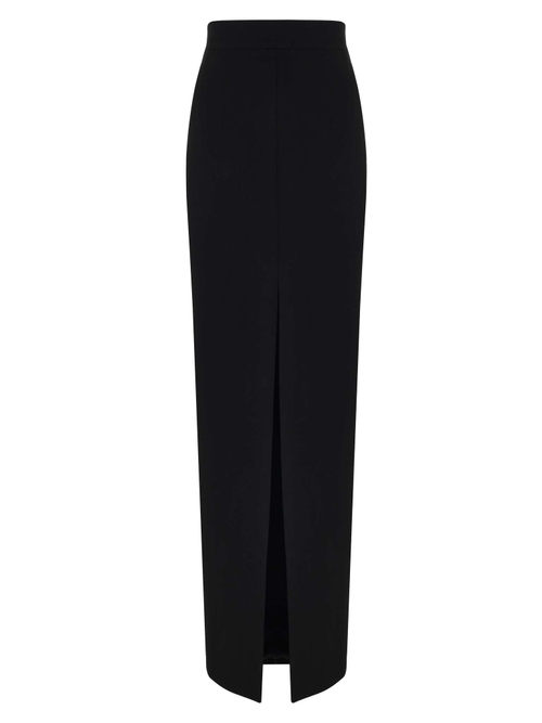 Юбка макси с разрезом спереди