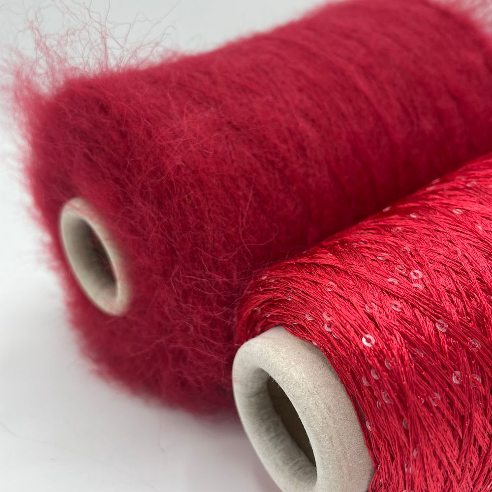 Набор № 77 Альпака + Пайетки