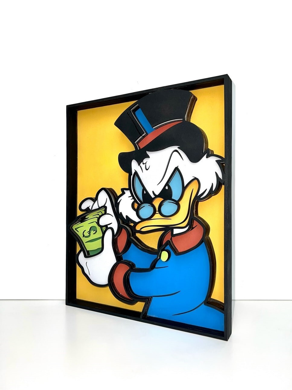 Скрудж Макдак от SamCraft - сборные объемные картины из дерева своими руками, Disney ждет тебя! Покрась, собери и склей