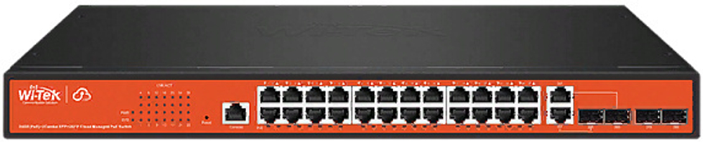 Коммутатор управляемый Wi-Tek WI-PCMS328GF