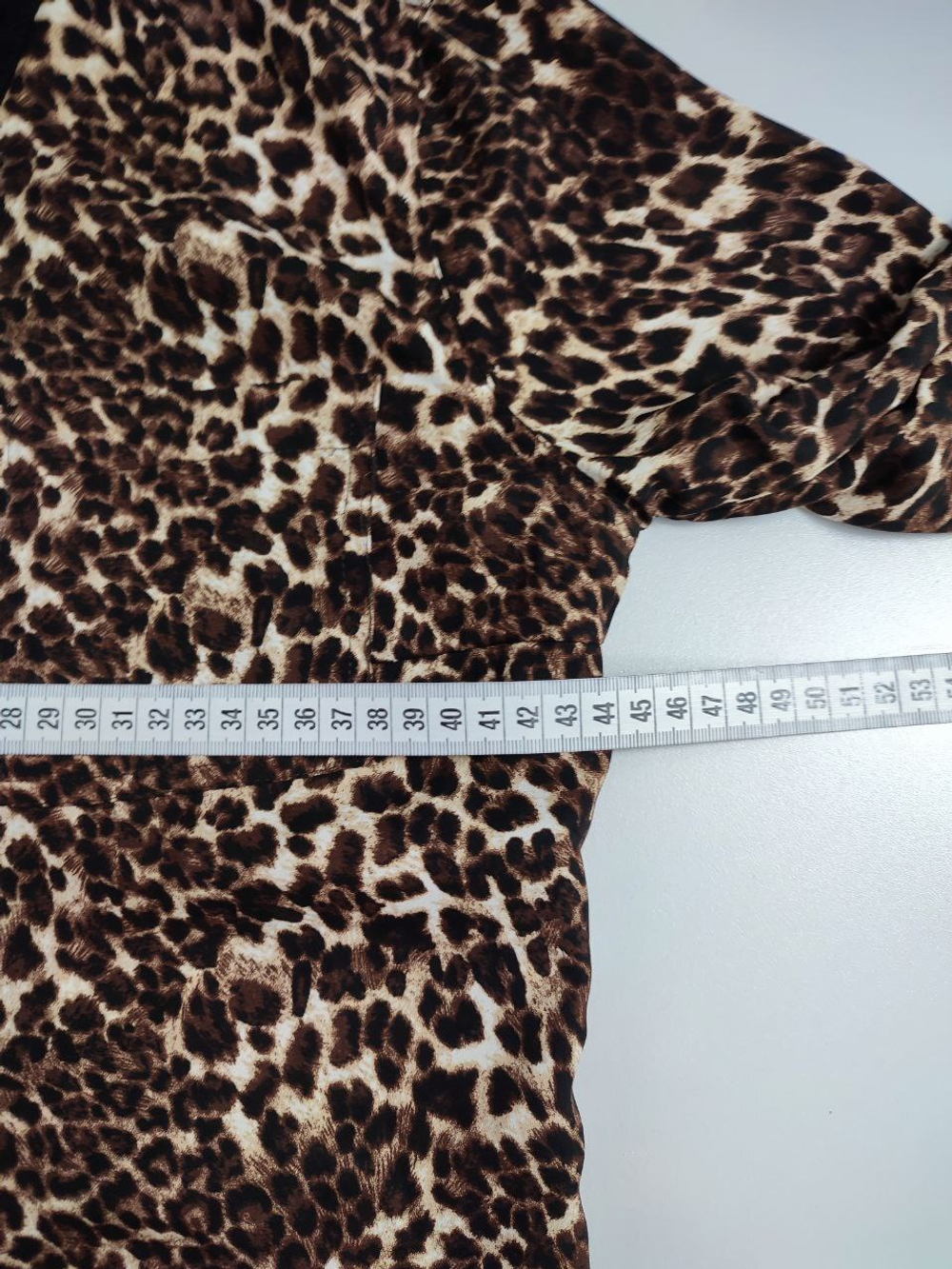 Рубашка Oodji леопардовая 40 размер