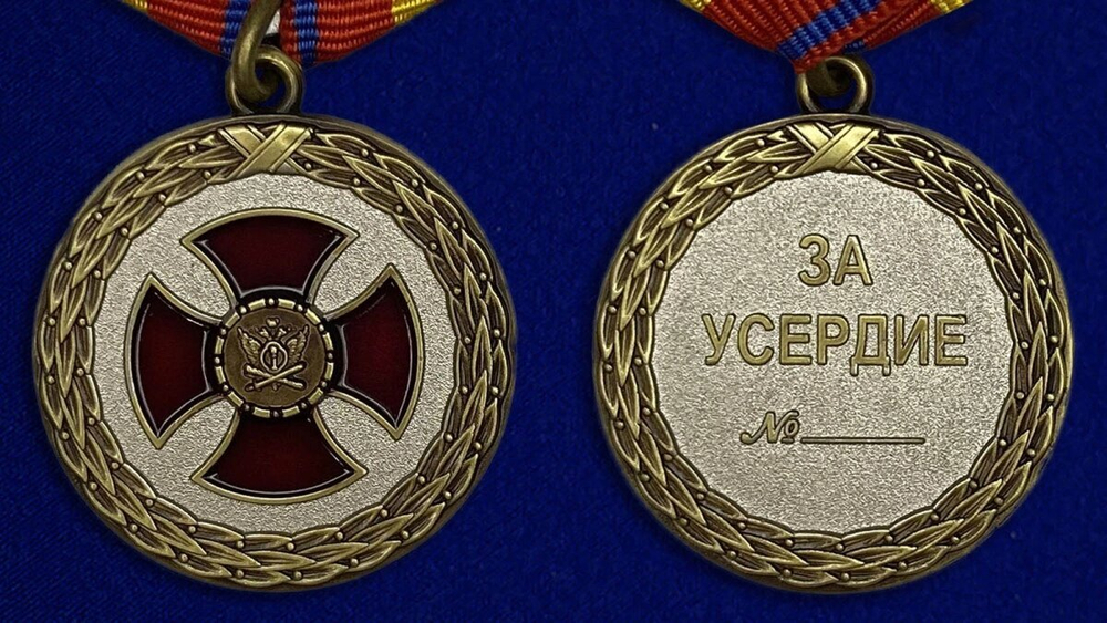 Медаль "За усердие" 2 степени (Минюст России) Учреждение: 2000 г. №423