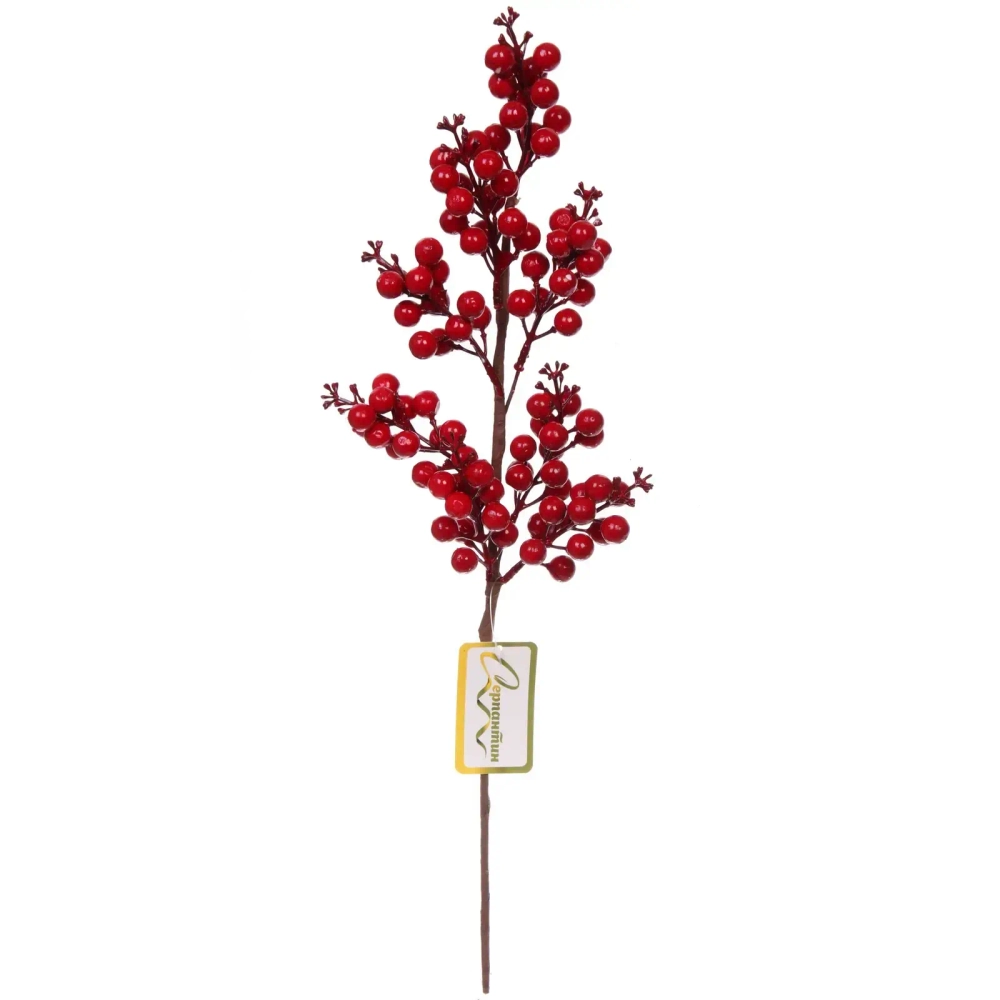 Ветка декоративная «Ягодное изобилие» 50 см