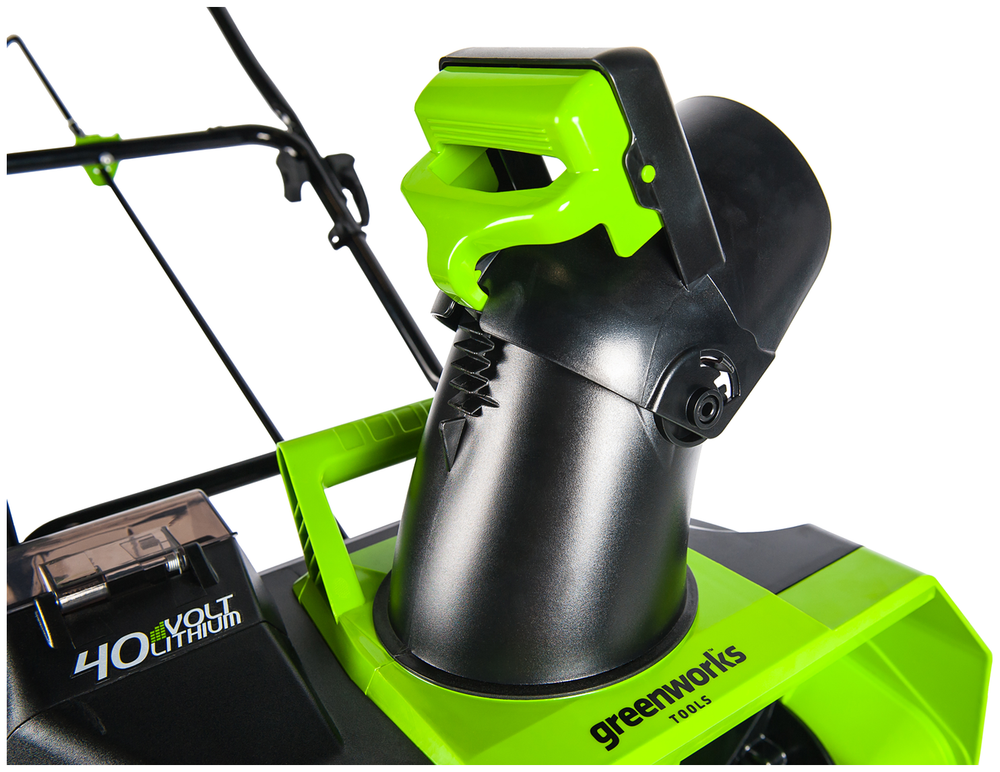 Снегоуборщик GREENWORKS GD40SB 40В,51см,б/щ,1хАКБ 4Ач и ЗУ (2600607)