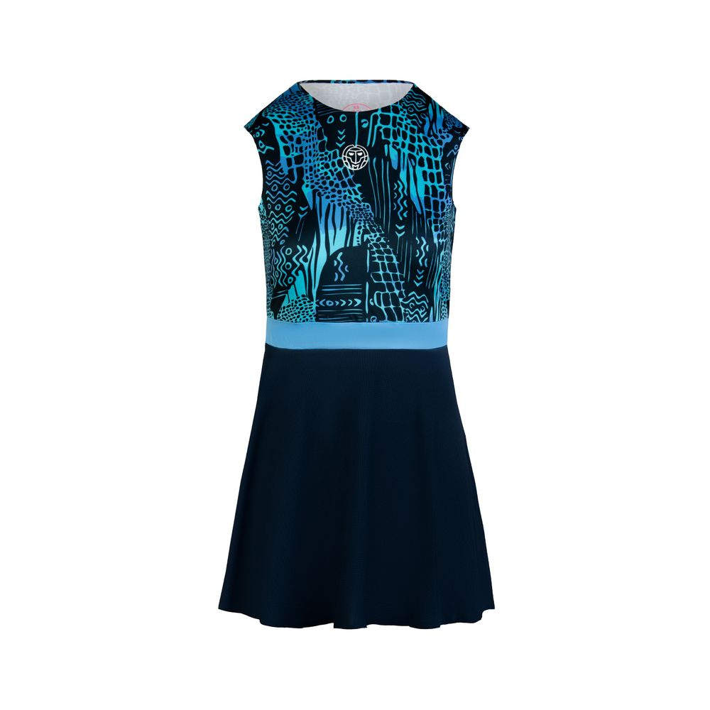 ОДЕЖДА ДЛЯ ТЕННИСА Девочки, Платье BIDI BADU SITINA TECH DRESS .