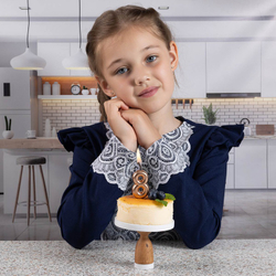 Свечи-цифры Розовое золото 4,5см