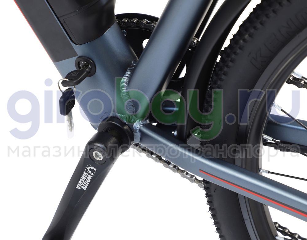 Электровелосипед WHITE SIBERIA CAMRY ALLROAD 500W 36V/11A Snegir (Синий) фото 17 фото №18