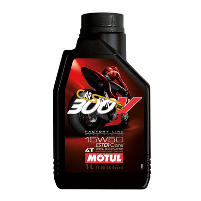 MOTUL 300V FACTORY LINE ROAD RACING 15W50 1L