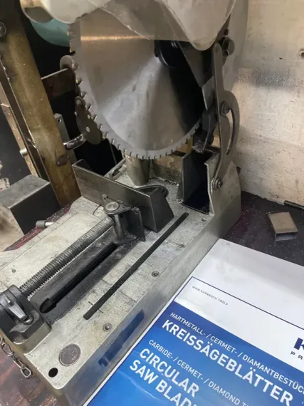 Диск пильный по нержавеющей стали Karnasch 136×1,6/1,20×20/10 мм, Z=36 WWF, арт. 10.7300.136.010