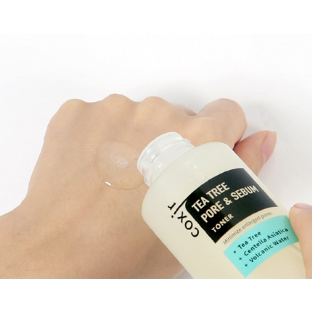 Coxir Tea Tree Pore And Sebum Toner Тонер с чайным деревом для сужения пор