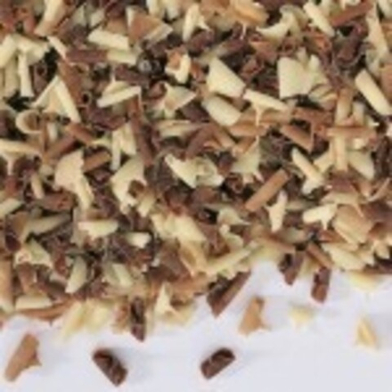 Шоколадный декор Callebaut "Завитки из белого и темного шоколада" 100г