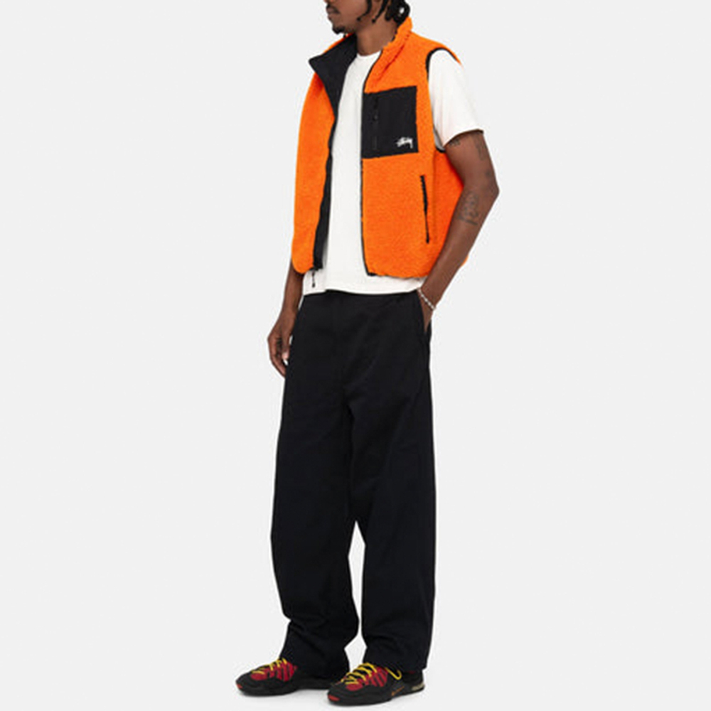 Куртки Stussy FW23 SHERPA REVERSIBLE VEST, 118528