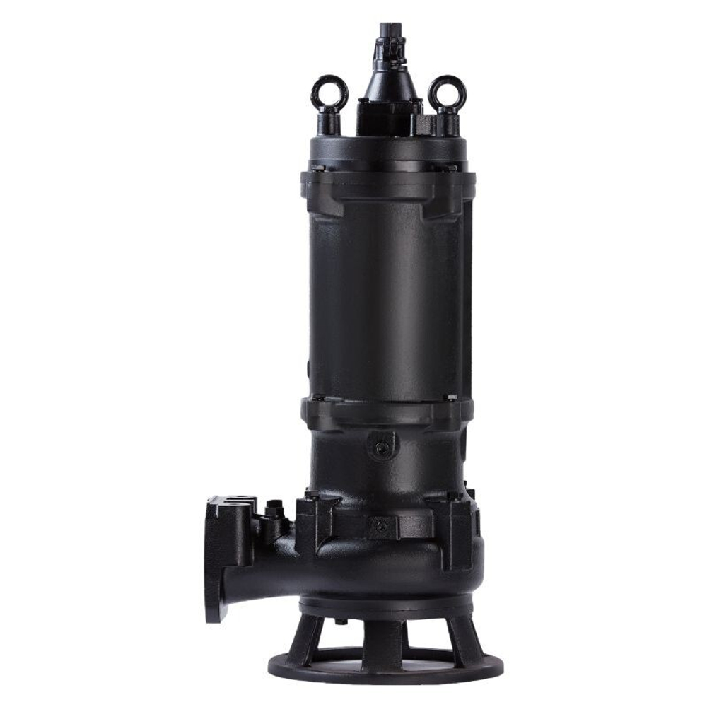 Насос канализационный CNP 100WQ65-18-5.5AC(I) 5,5кВт 3х380В чугунный с автоматической трубной муфтой DN 100 кабель 9м 40гр.