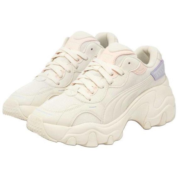 PUMA Pulsar Wedge Толстоподошвенные кроссовки Low Топ Экрю Light Purple Bamboo Персик 01 Женские