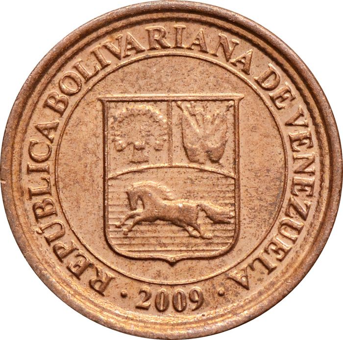 5 сентимо 2009 Венесуэла