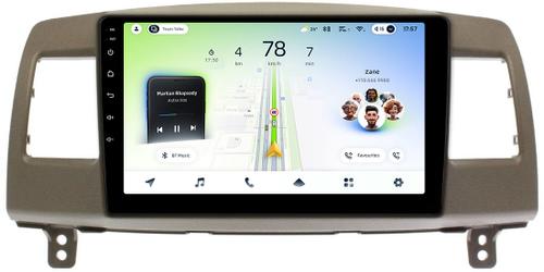 Магнитола для Toyota Mark II 110 2000-2004 (наверх, климат на ШГУ) - Teyes CC4L монитор 9" IPS, Android 14, Быстрая, Snapdragon 662, CarPlay, 4G SIM-слот