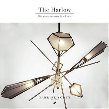 HARLOW Chandelier by Scott Gabriel ( large  )