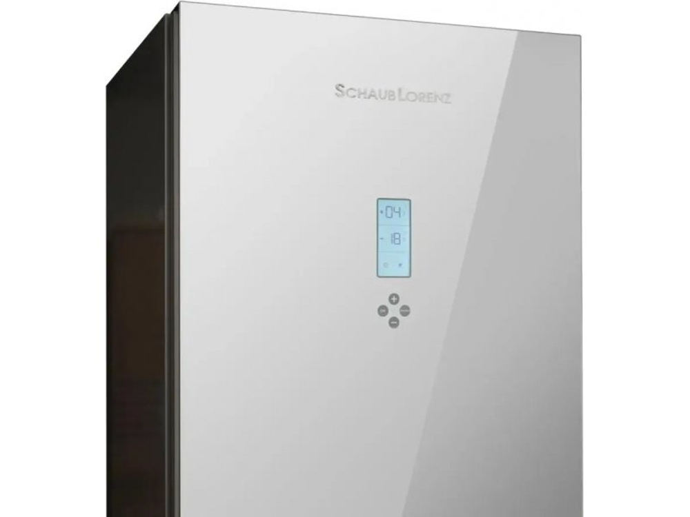 Холодильник Schaub Lorenz SLU S379L4E белое стекло