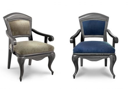 Кресло Президент Сильвер ясень (Ткань Vilvet Lux,29 Velvet_Lux)