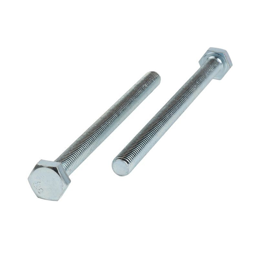 Болт М10х140 мм с шестигранной головкой DIN 933 кл 5,8