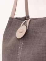 Сумка большая через плечо шоппер мешок