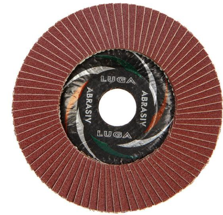 Круг шлифовальный лепестковый торцевой, тип КЛТ 1, P 60, Ø 115 х 22,2мм. «Maxmum» 74002