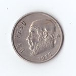Мексика 1 песо 1977 г XF