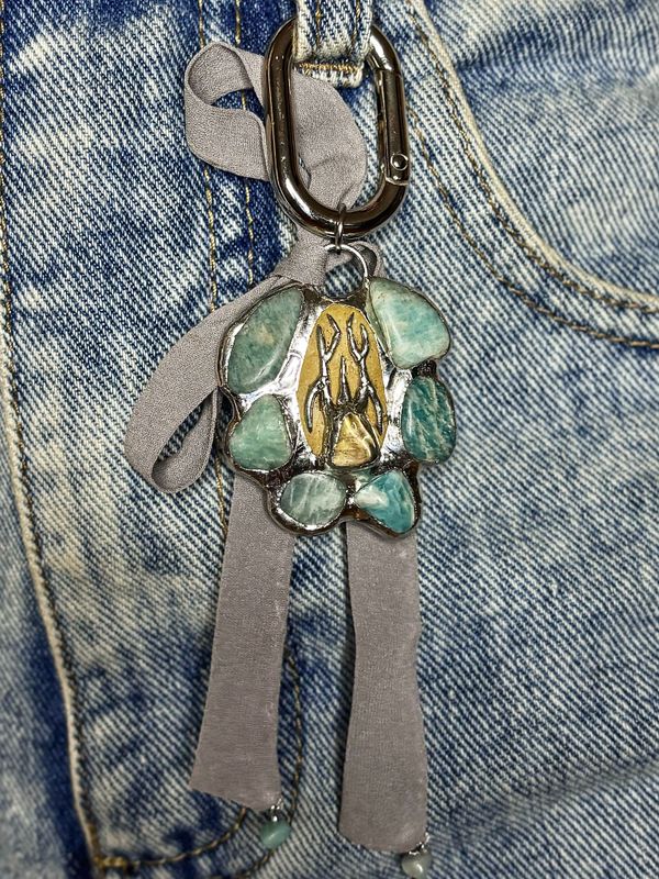 Карабин Mc-Crb-1Mycelium Амазонит - фото 3