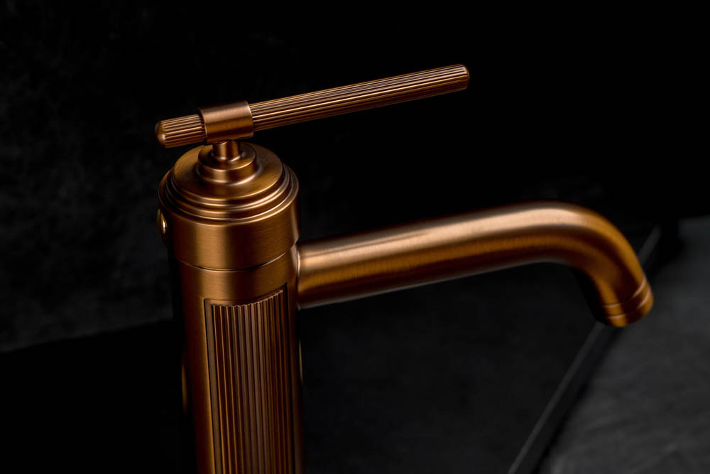 Смеситель для раковины Boheme ETERNA 171-BRB BRUSHED BRONZE