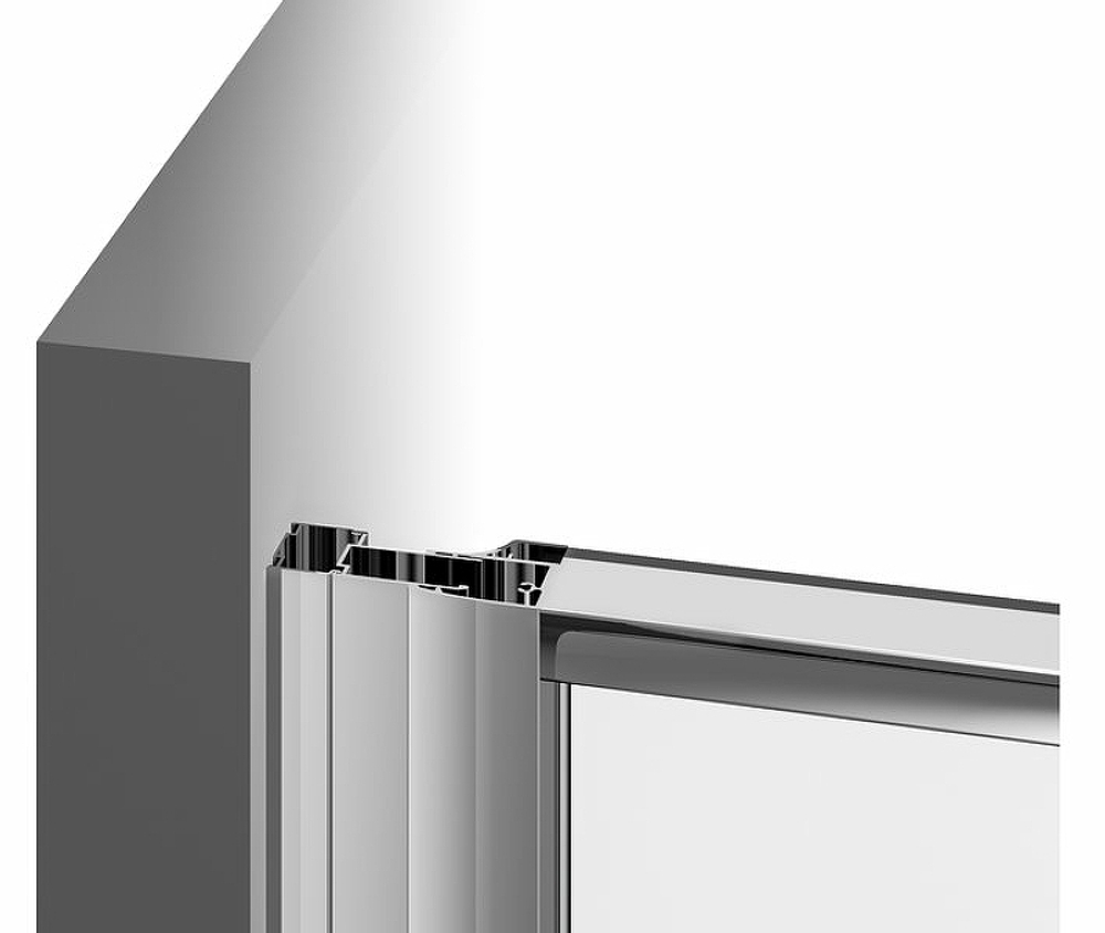 Душевая дверь Ravak Pivot PDOP2-110 03GD0101Z1 профиль Белый ручка Белая стекло Transparent