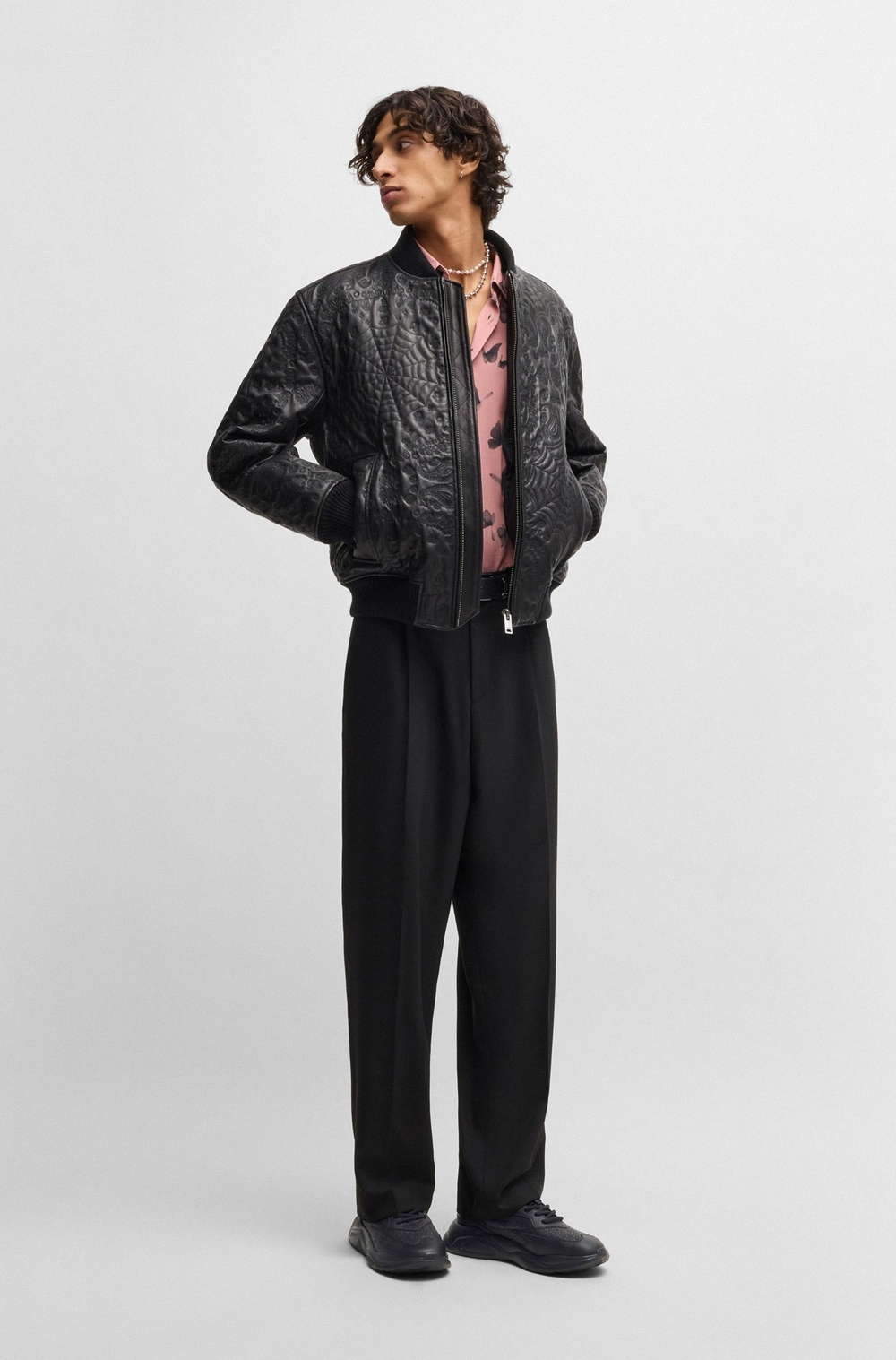 Кроссовки мужские HUGO Leon_runn_mono