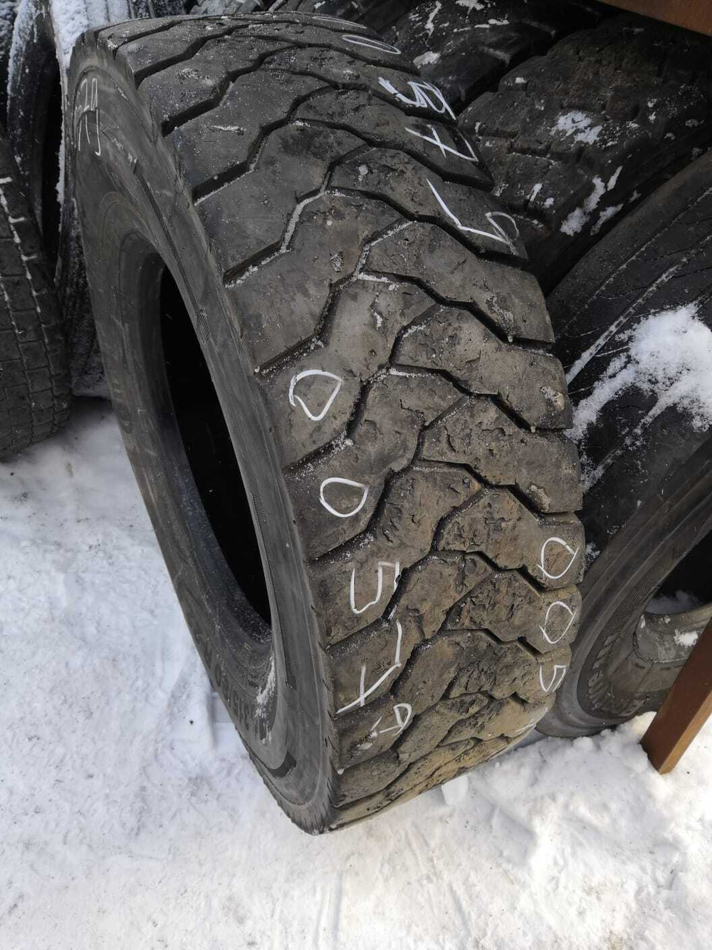 315/80R22.5 Continental ContiCrossTrac HD3 шина б/у