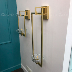 Бра Cloyd BEKAR W1 / выс. 68 см - латунь (арт.20387)