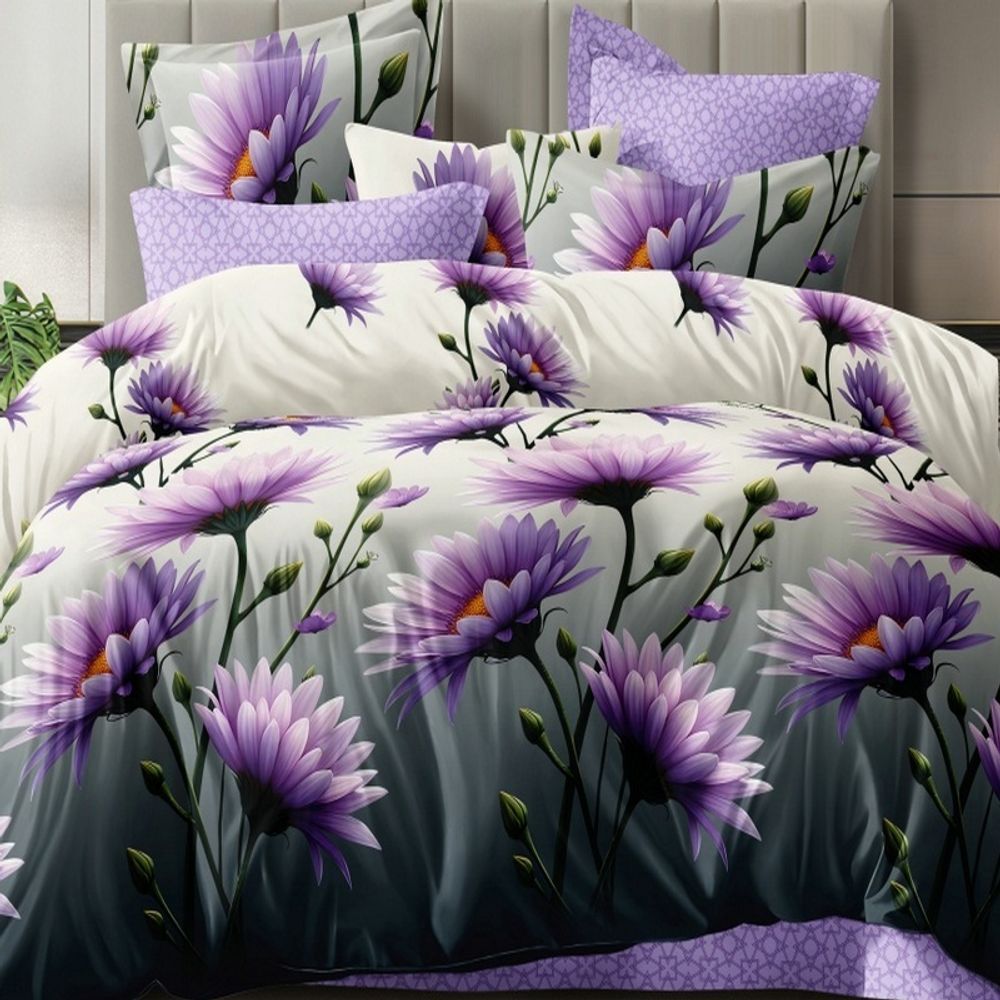 Комплект постельного белья "П37. VP26-0321", поплин, 100% хлопок, Россия.