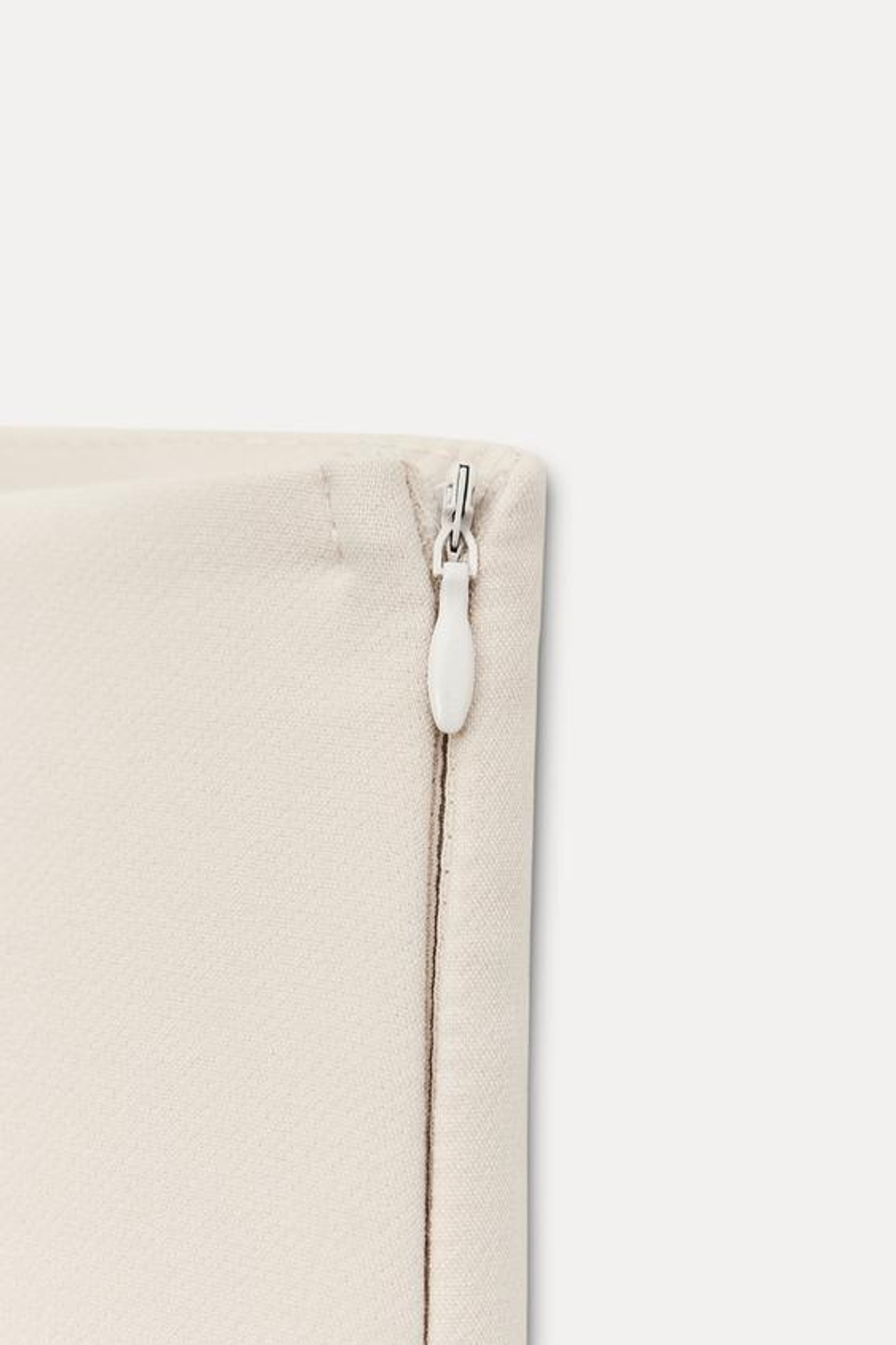 ZARА ЮБКА-ШОРТЫ АСИММЕТРИЧНОГО КРОЯ, СВЕТЛО-БЕЖЕВЫЙ