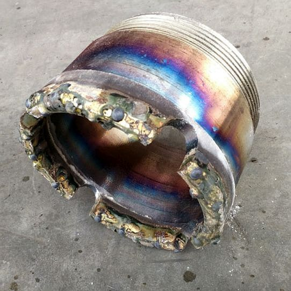 Коронка пневмозабивная КПК, D=(151)