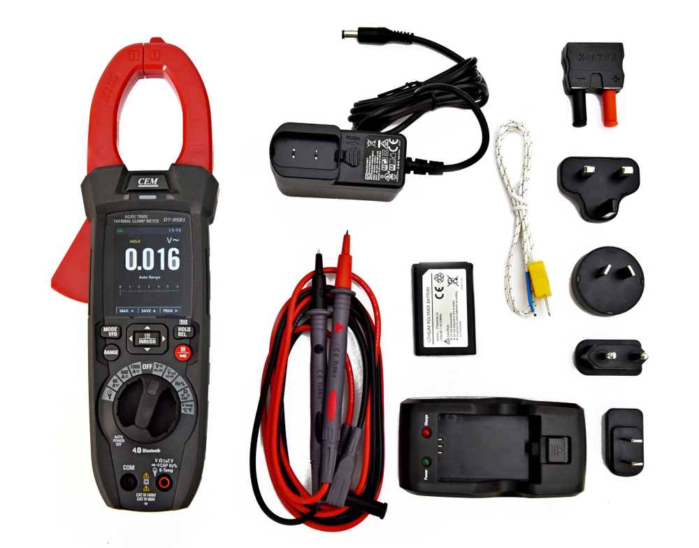 Клещи электроизмерительные СЕМ DT-9581