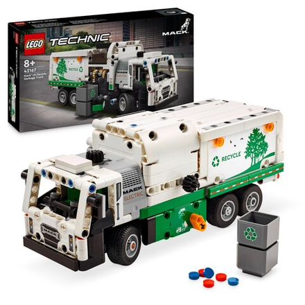Конструктор LEGO Technic 42167 Мусоровоз Mack LR Electric