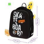 Ранец Berlingo Expert Mini "Extreme freedom" 36*27*14см, 2 отделения, 2 кармана, анатомическая спинка, мешок для обуви