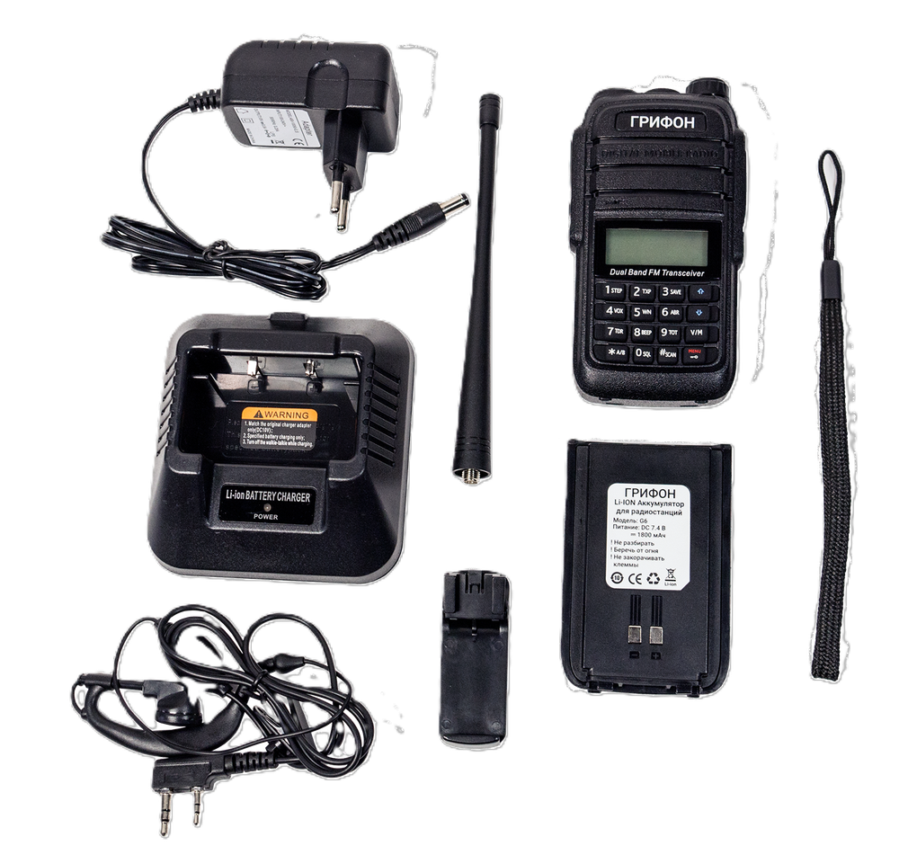 ГРИФОН G-6 Радиостанция портативная