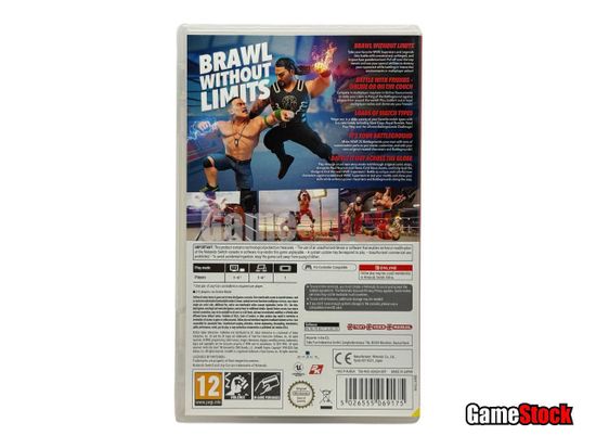 WWE 2K Battlegrounds (Nintendo Switch, Английская версия, Б/У)