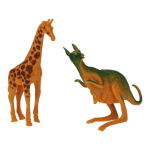 Набор диких животных 4шт, пакет DY518-7