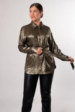 Блузка женская 2900АПБ, Золотой #182Зол092900АПБ