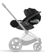 Коляска 3 в 1 Cybex Priam IV Matt Black complete и автокресло Cloud T i-Size Sepia Black Cozy Beige