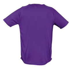 Футболка SPORTY, мужская, полиэстер 140. Синий  L