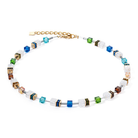 Колье Coeur de Lion Multicolour Gold 3018/10-1516