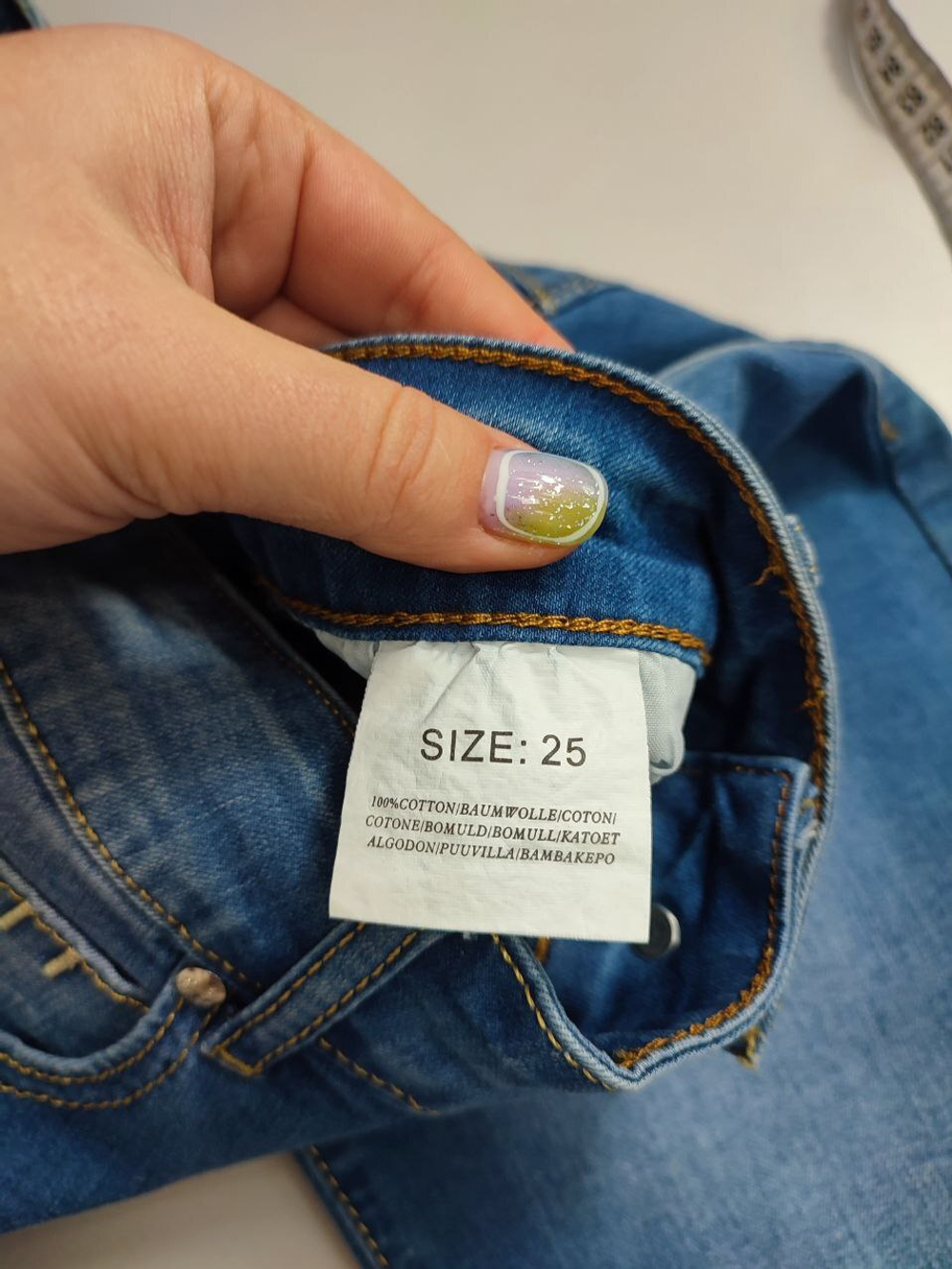 Шорты Bershka синие 40 размер, новые