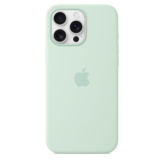 Apple Silicone Case with MagSafe iPhone 16 Pro Max Aquamarine